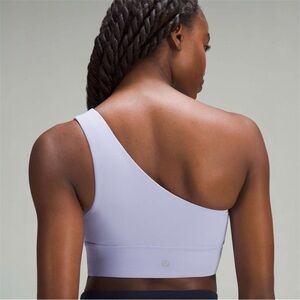 Lululemon Align Asymmetrical Bra *Light Support, C/D Cup •Lilac Smoke💜